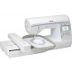 Maquina de Borbado Brother 238 Desenhos Led USB Branca Bivolt