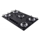 Fogao Cooktop 5 Bocas com Mega Chama 2200W BlackLuxx