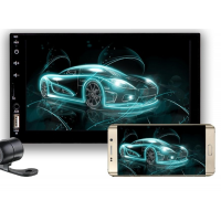 CENTRAL MULTIMIDIA DVD AUTOMOTIVO 2DIN TELA 7 USB BLUETOOTH SD FM