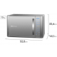 Microondas 30L Electrolux Espelhado Painel Touch com Grill 