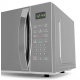 Microondas Philco 25L 1100W Painel Digital com Desodorizador Prata Espelhado