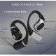 Fone de Ouvido Bluetooth Aberto Esportivo Painel Led