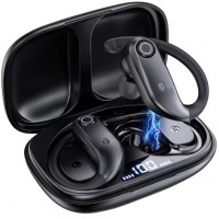 Fone de Ouvido Bluetooth Led 48H Cancelamento Ruido Preto