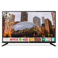 Smart TV 24 Quad Core com HDMI Wifi USB Android HDR