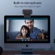 Webcam USB Rastreamento 1080p 2K AutoFoco Microfone