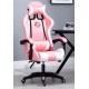 Cadeira Gamer Giratoria com Caixa de Som Reclinavel