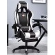 Cadeira Gamer Giratoria com Caixa de Som Reclinavel Apoio Perna