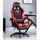 Cadeira Gamer Giratoria com Caixa de Som Reclinavel Apoio Perna