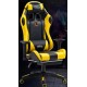 Cadeira Gamer Giratoria Reclinavel Apoio Braços e Pernas