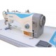 Maquina de Costura Reta Industrial Jack 1 Ponto 500w 2 Linhas