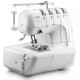 Maquina de Costura Elgin Overlock Mecanica 1300 Pontos Branca 220V