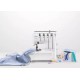 Maquina de Costura Elgin Overlock Mecanica 1300 Pontos Branca 220V