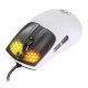 Mouse Gamer USB 12.000DPI Marvo 6 Botoes Branco