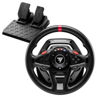 Volante Gamer Thrustmaster 2 Pedais Comparivel PC Playstation Xbox