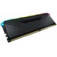 Memoria Ram Gamer 8GB Corsair RGB 3200Mhz Preta