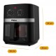 Fritadeira Eletrica Air Fryer 9L Philco 1800W Preta