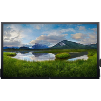 Monitor 75 Pol 4K Dell Touch Screen DisplayPort HDMI com Painel IPS