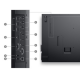 Monitor 75 Pol 4K Dell Touch Screen DisplayPort HDMI com Painel IPS