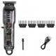 Maquina de Cortar Cabelo 2X1 Sem fio 800mAh USB