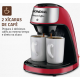 Cafeteira Mondial 500W 2 Xicaras 240ml LuxxRed 127V