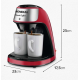Cafeteira Mondial 500W 2 Xicaras 240ml LuxxRed 127V