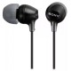 Fone de Ouvido Sony com Fio 92dB Dobravel Preto