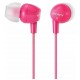 Fone de Ouvido Sony com Fio 92dB Dobravel Preto