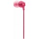Fone de Ouvido Sony com Fio 92dB Dobravel Preto