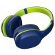 Fone de Ouvido Blueth Xtrax 30W Microfone Cancelamento Ruido Azul e Verde