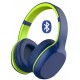 Fone de Ouvido Blueth Xtrax 30W Microfone Cancelamento Ruido Azul e Verde