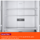 Geladeira Brastemp Americana Syde by Syde Inverse 550L Painel Touch