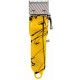 Maquina de Cortar Cabelos Wmark Sem fio 6 Pentes Amarelo Transparente Bivolt