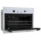 Forno a Gas de Embutir Venax 1250W Grill 90L 220V Branco