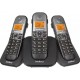 Kit Telefone Sem fio Intelbras 1 Base e 2 Ramais Display Led