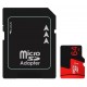 Cartao de Memoria MicroSD 64GB Adaptador SD Leitura 100Mbs