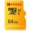 Cartao de Memoria Micro SD 64GB Kodak 4K Leitura 100Mbs