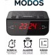 Radio Relogio Digital AM FM Alarme Duplo Bivolt