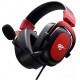 Fone de Ouvido Gamer Cabo 1.7m Havit 110db Microfone Vermelho