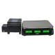Balança Digital 32Kg Bateria e Etiquetadora Comercial Bivolt Preta