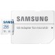 Cartao de Memoria 256GB Samsung Adaptador SD Gravaçao 130Mbs