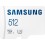 Cartao de Memoria 512GB Samsung Adaptador SD Gravaçao 130Mbs