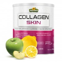 Colageno Hidrolisado com Acido Hialuronico Luteina e Silicio Organico Pote 250g