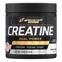 Creatina Dual Power Bodyaction Glicina COQ10 Pote 150g