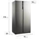 Refrigerador Electrolux 435L Frost Free Tecnologia Autosense Inox 220V