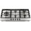 Fogao Cooktop a Gas Electrolux 5 Bocas Tripla Chama Inox Bivolt 