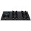 Fogao Cooktop a Gas Fischer 5 Bocas Tripla Chama Mesa Vidro Bivolt
