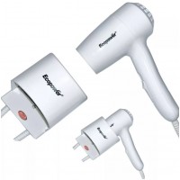 Secador de Cabelos Ecopower 1500W Suporte Parede 2 Velociades 220v Branco