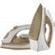 Ferro de Passar a Vapor Oster 1200W Antiaderente Spray Dourado e Branco