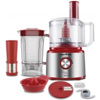 Multiprocessador 5X1 Britania 900W Turbo 2 Velocidades Jarra 2L Inox