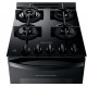 Fogao de Piso 4  Bocas Brastemp Mesa Vidro Dupla Chama Preto Bivolt